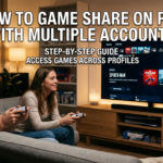 How to Game Share on PS5