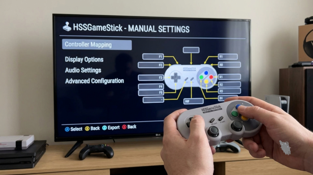 Manual Settings HSSGameStick