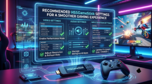 Manual Settings HSSGameStick