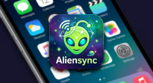 App and Socials Aliensync