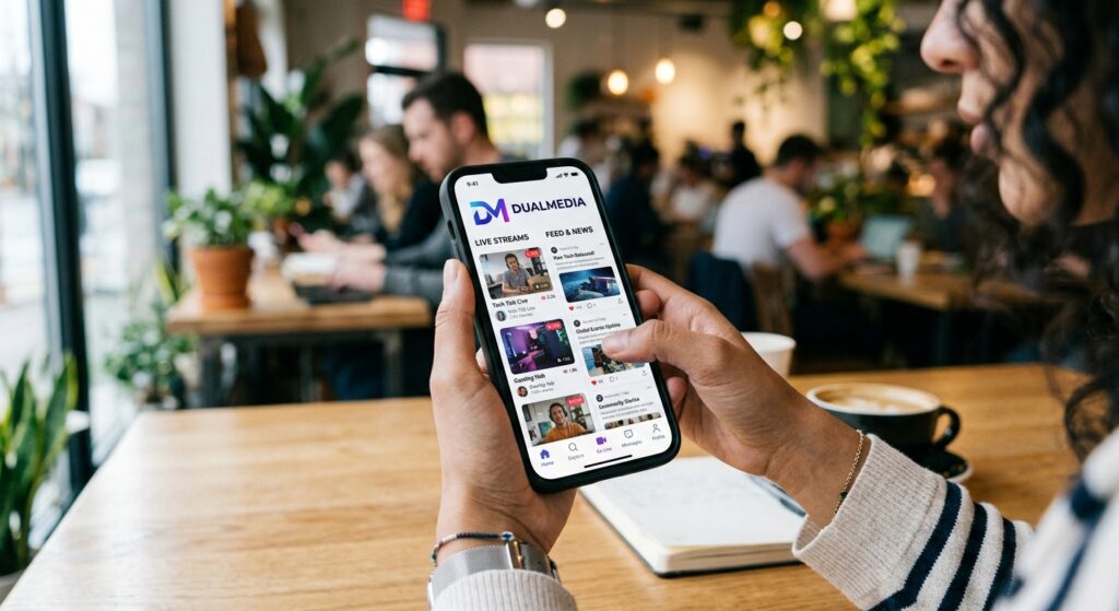 Application Mobile Dualmedia